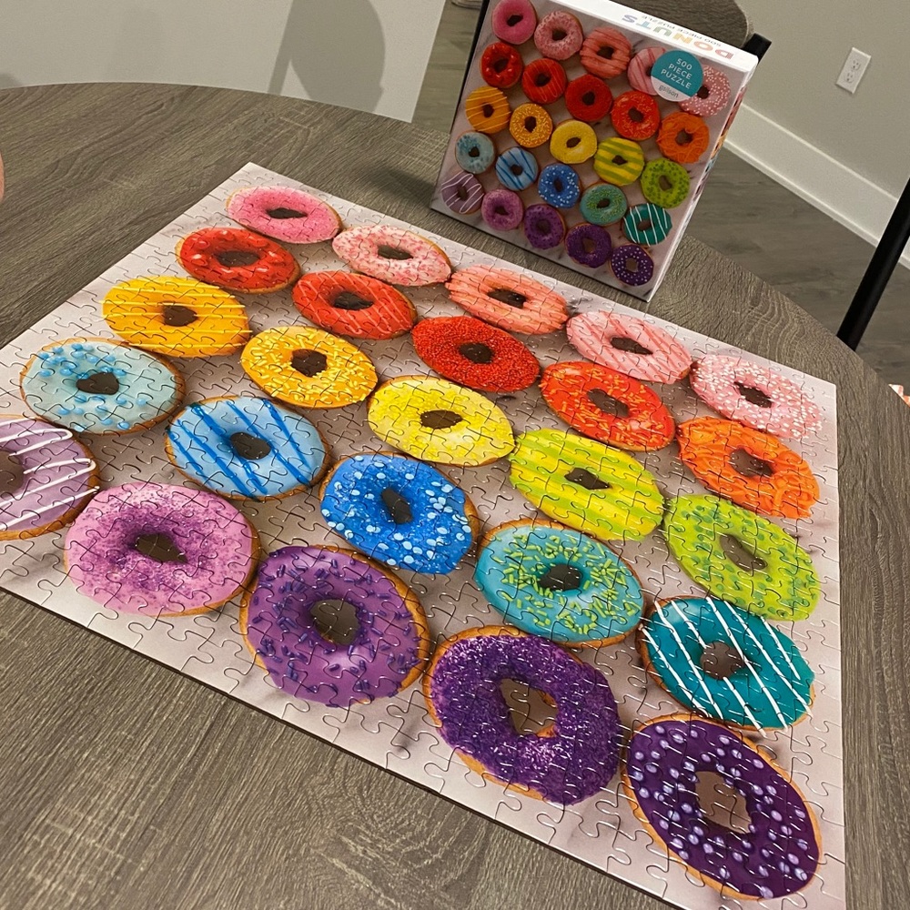 Galison Donut Puzzle - So much fun